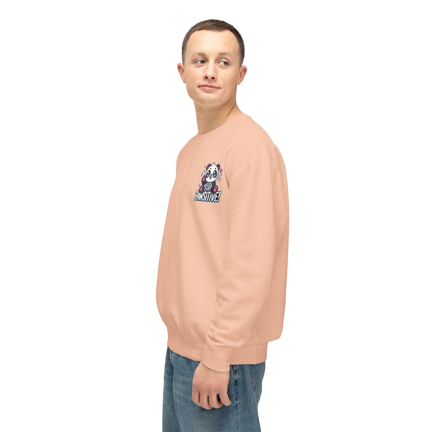 Pawsitive | Unisex Lightweight Crewneck Sweatshirt
