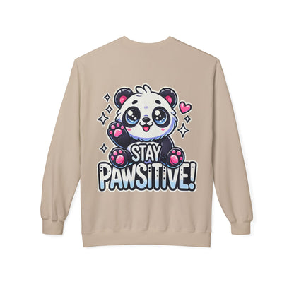 Pawsitive | Unisex Midweight Softstyle Fleece Crewneck Sweatshirt
