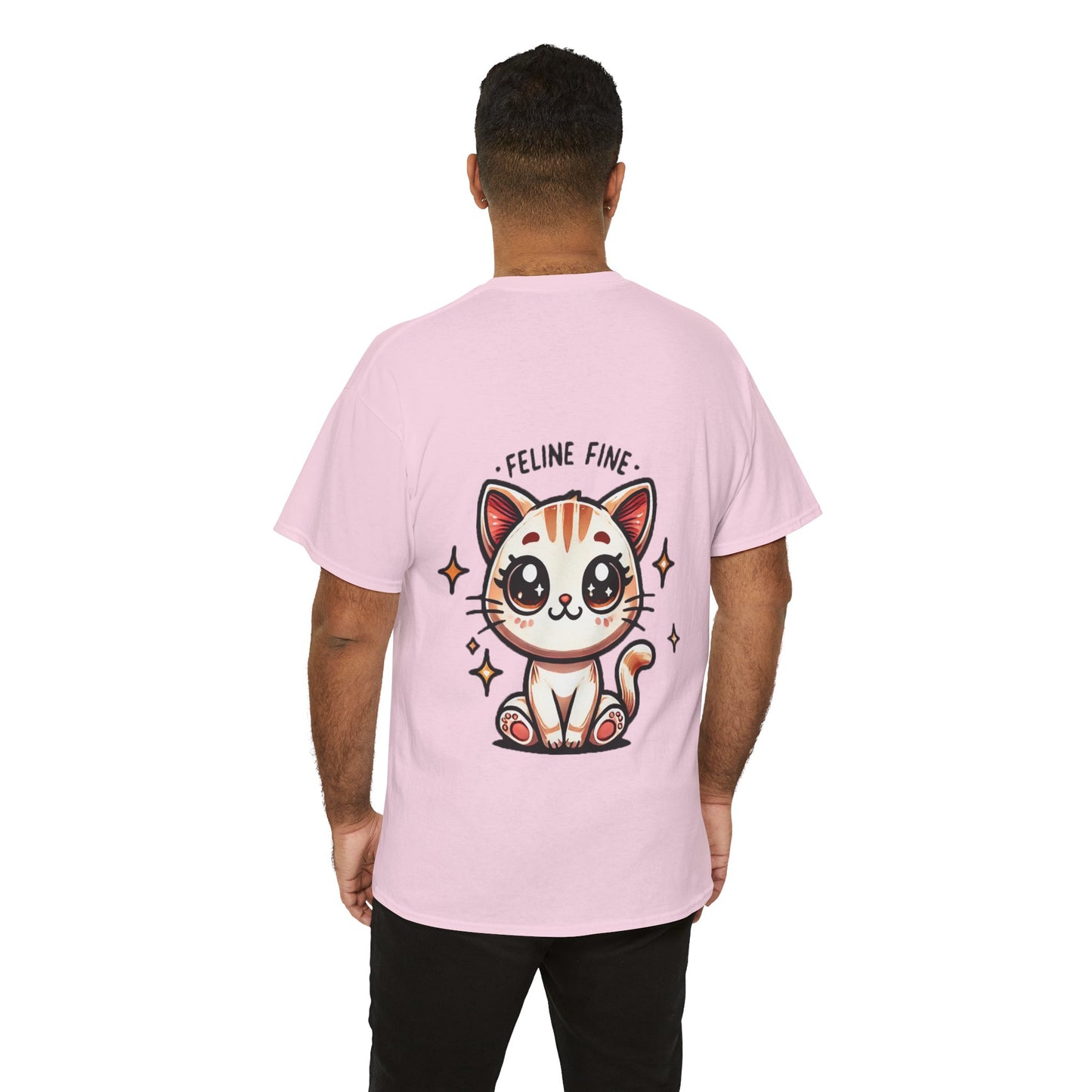 Feline Fine | Unisex Heavy Cotton Tee