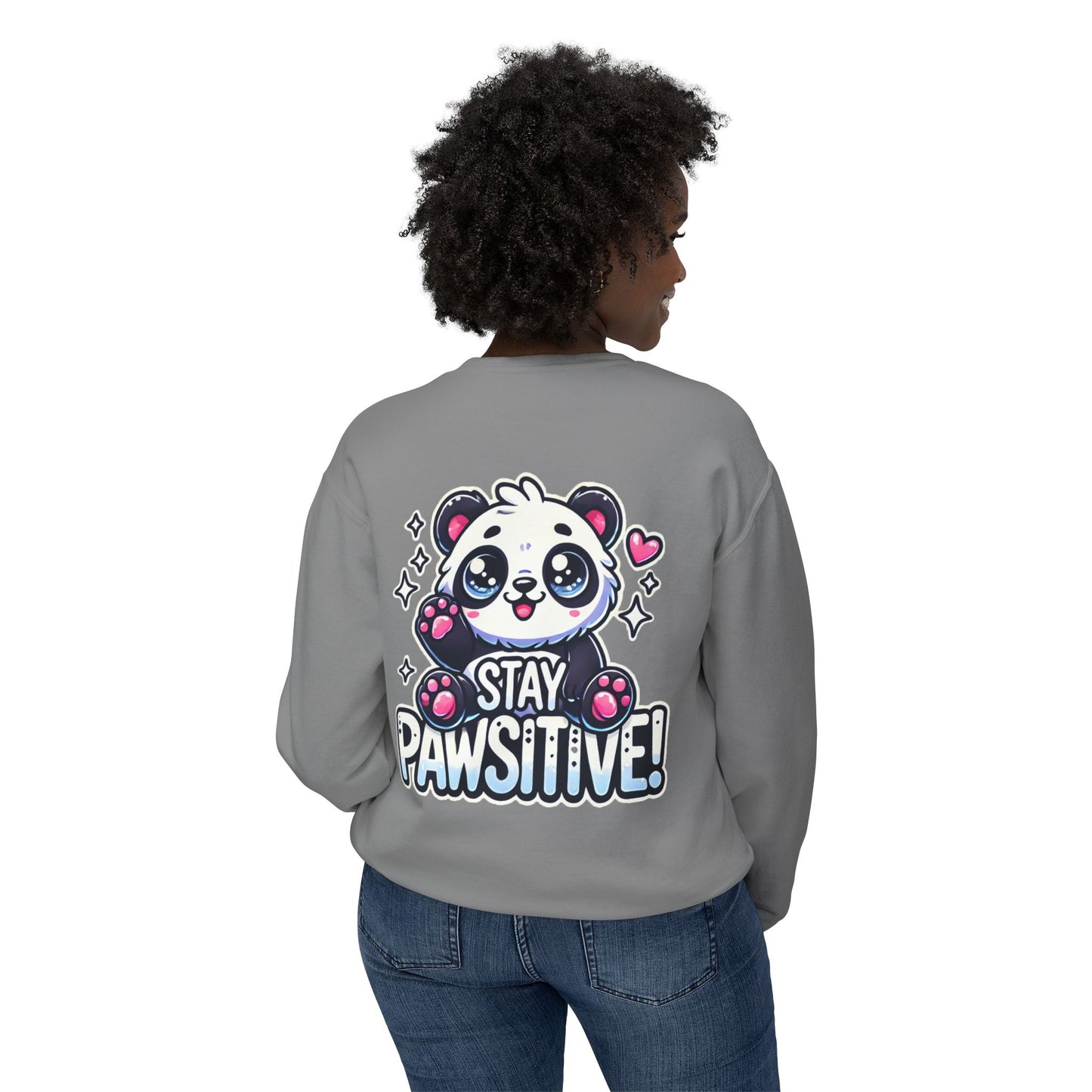 Pawsitive | Unisex Lightweight Crewneck Sweatshirt
