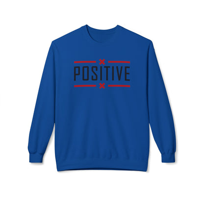 Positive_Unisex Midweight Softstyle Fleece Crewneck Sweatshirt