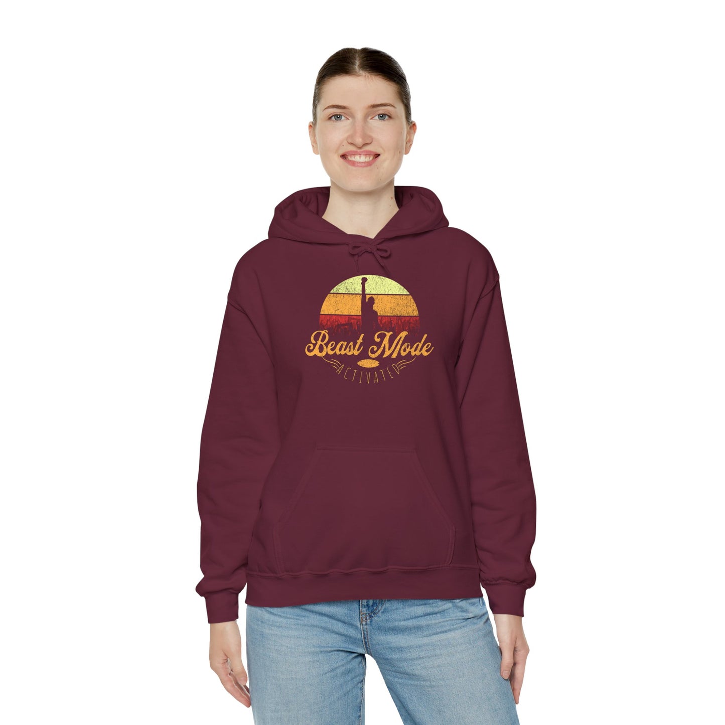 Beast Mode Activated | Unisex Heavy Blend™ Hooded Sweatshirt
