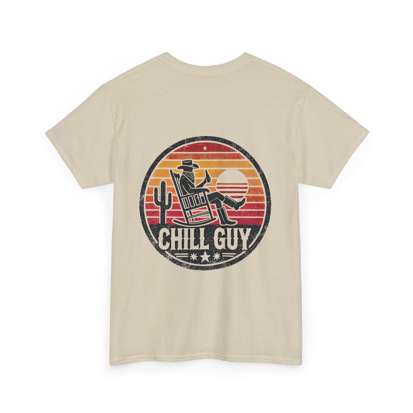 Chill Cowboy | Unisex Heavy Cotton Tee