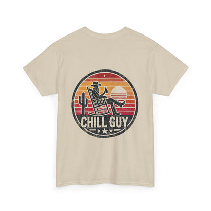 Chill Cowboy | Unisex Heavy Cotton Tee