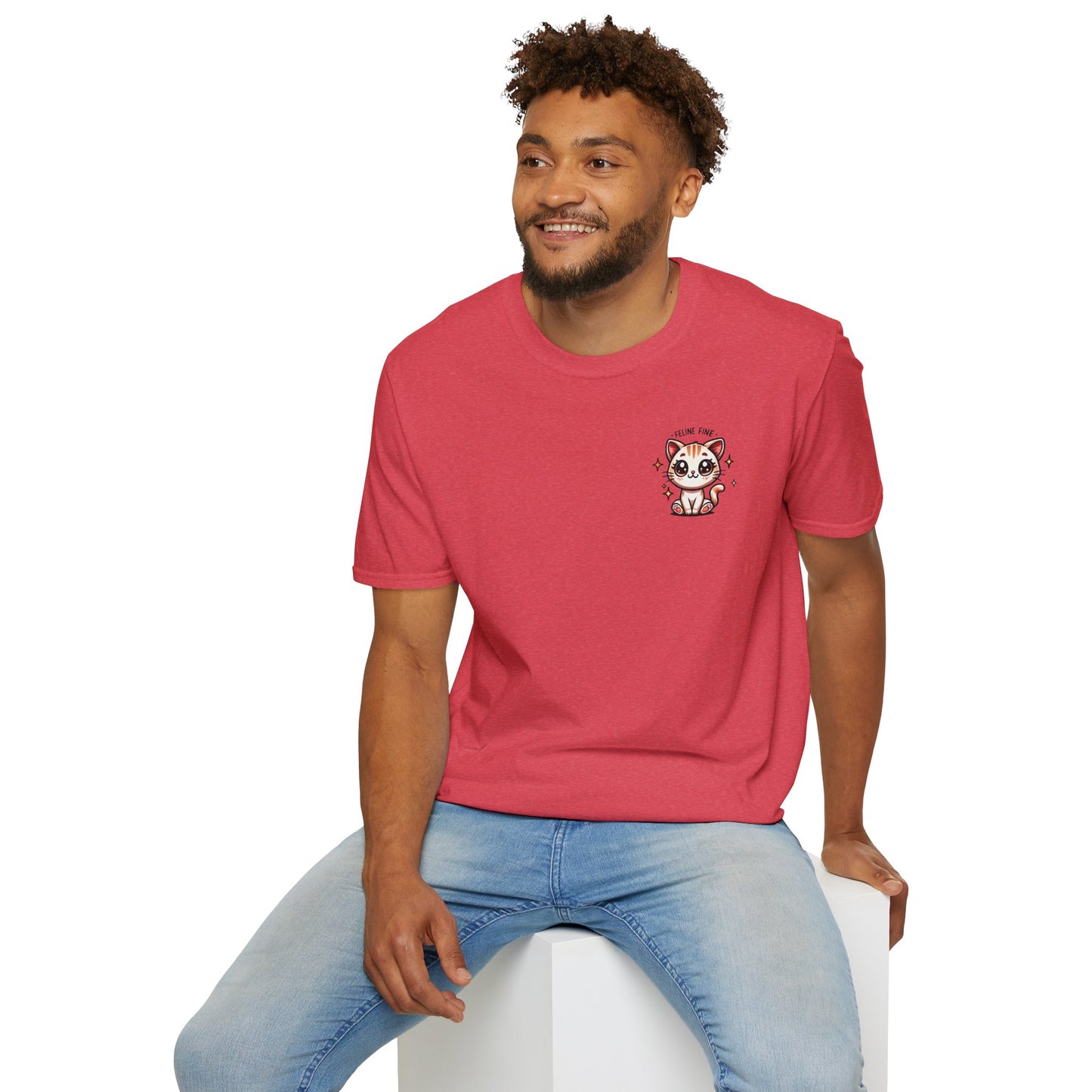 Feline Fine | Unisex Softstyle T-Shirt