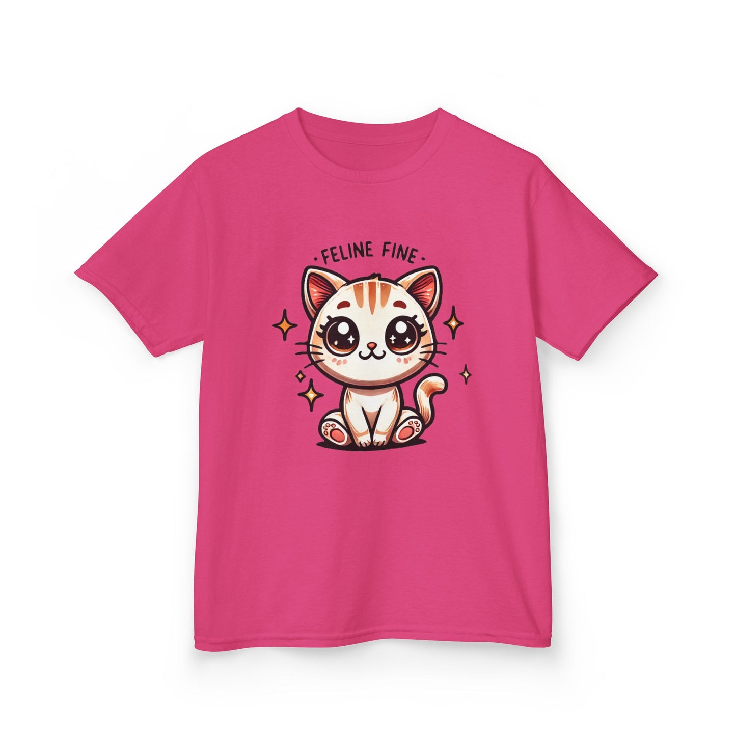 Feline Fine | Kids Heavy Cotton™ Tee