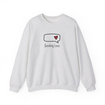 Sending Love_Unisex Heavy Blend™ Crewneck Sweatshirt