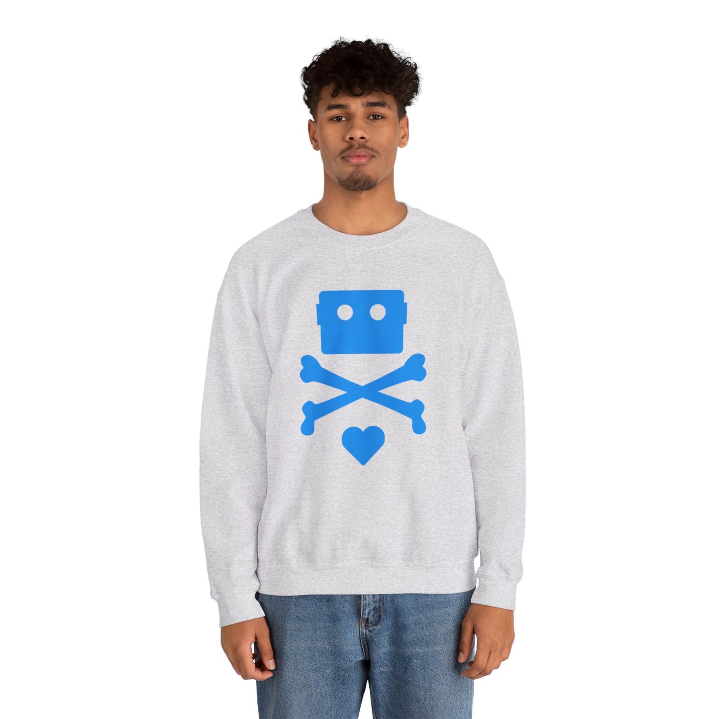 Zima Blue | Unisex Heavy Blend™ Crewneck Sweatshirt