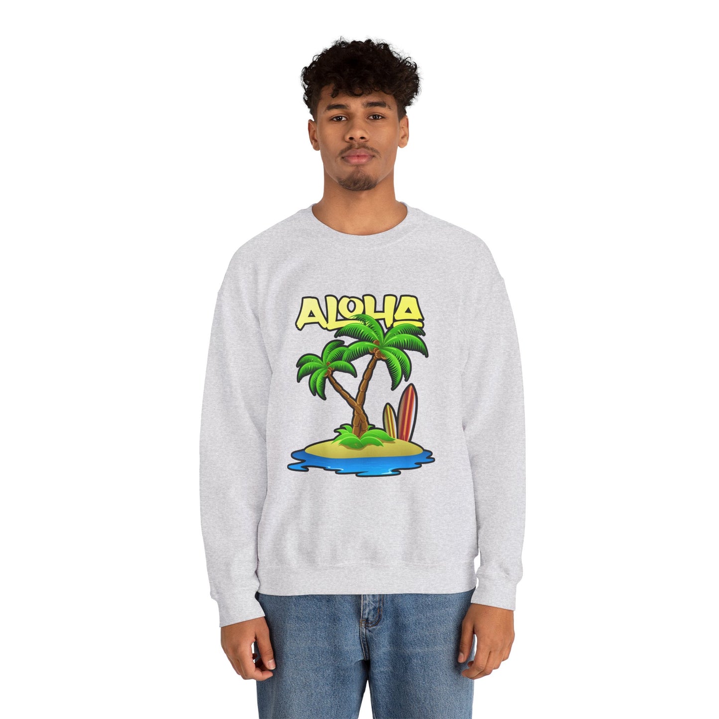 ALOHA | Unisex Heavy Blend™ Crewneck Sweatshirt