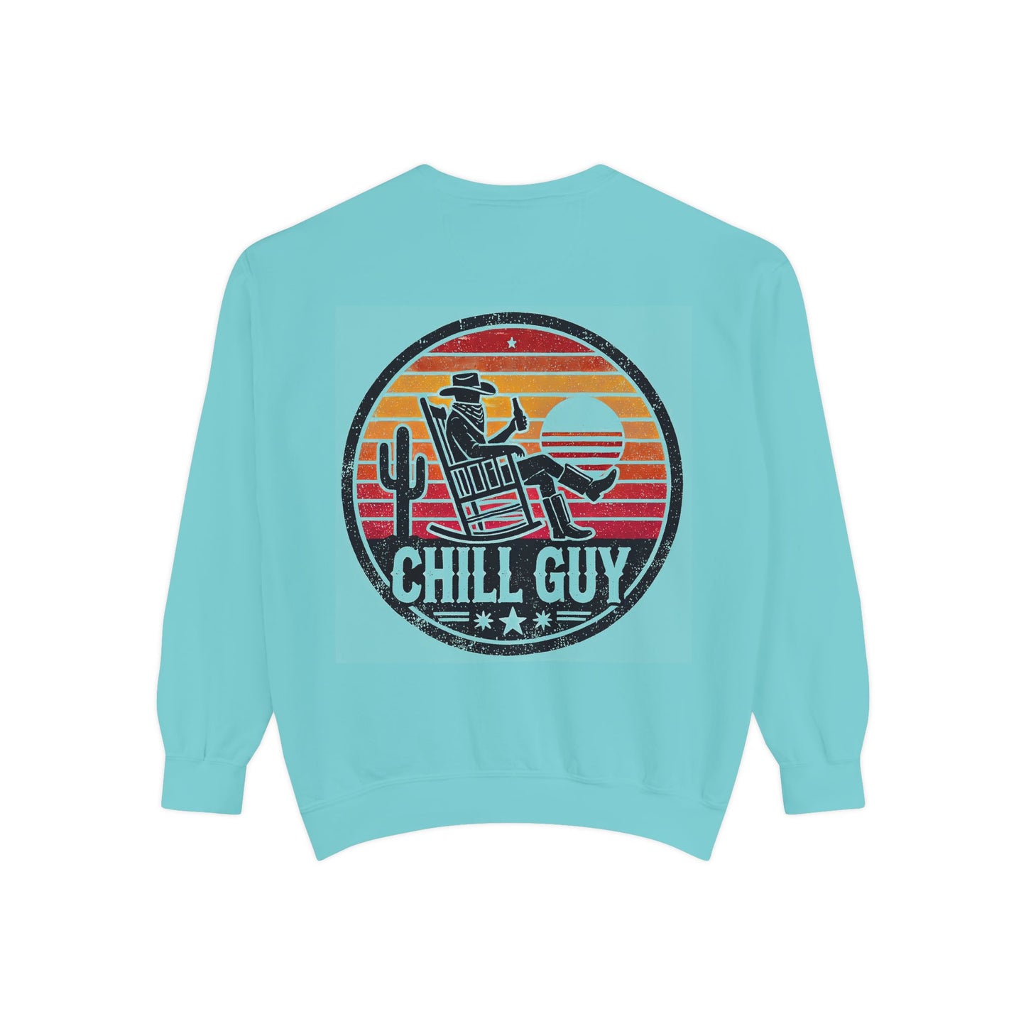 Chill Cowboy | Unisex Garment-Dyed Sweatshirt