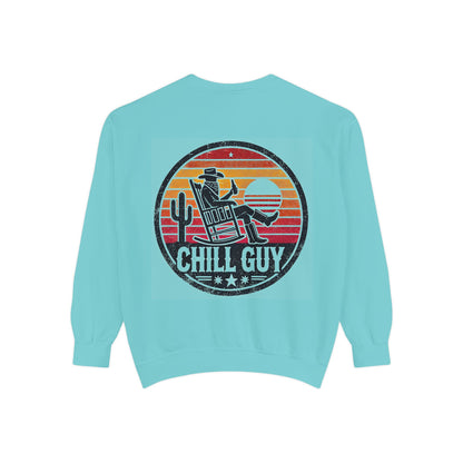 Chill Cowboy | Unisex Garment-Dyed Sweatshirt