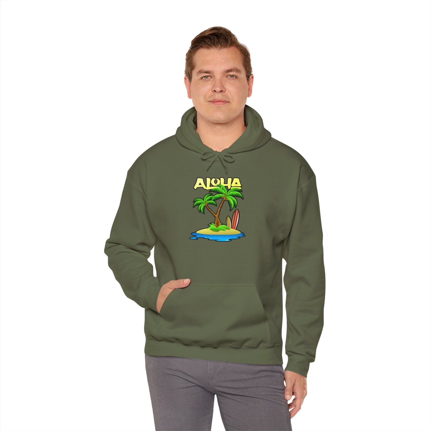 ALOHA | Unisex Heavy Blend™ Hooded Sweatshirt