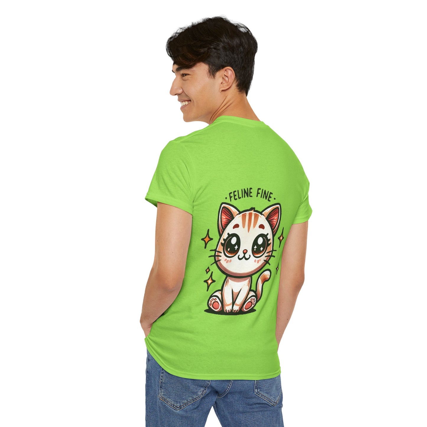 Feline Fine | Unisex Heavy Cotton Tee