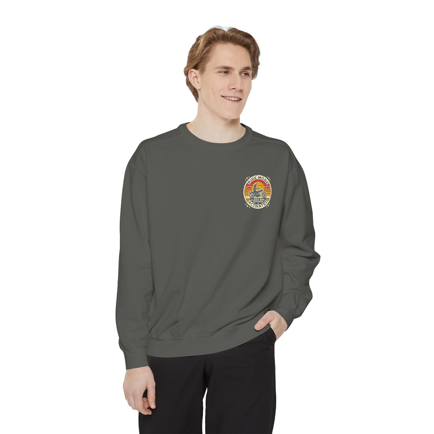 Ride Mode Activated | Unisex Garment-Dyed Sweatshirt