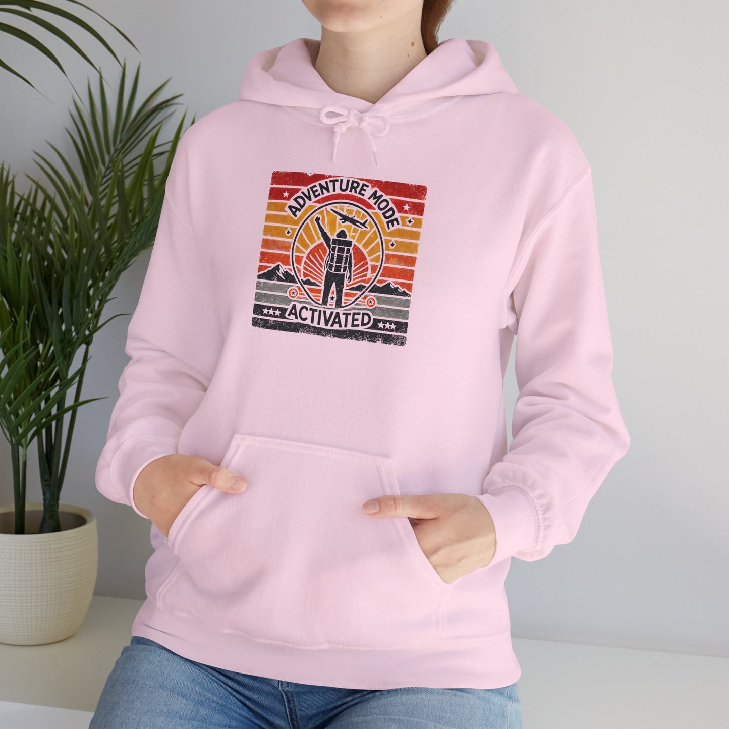 Adventure Mode Activated | Unisex Heavy Blend™ Hooded Sweatshirt