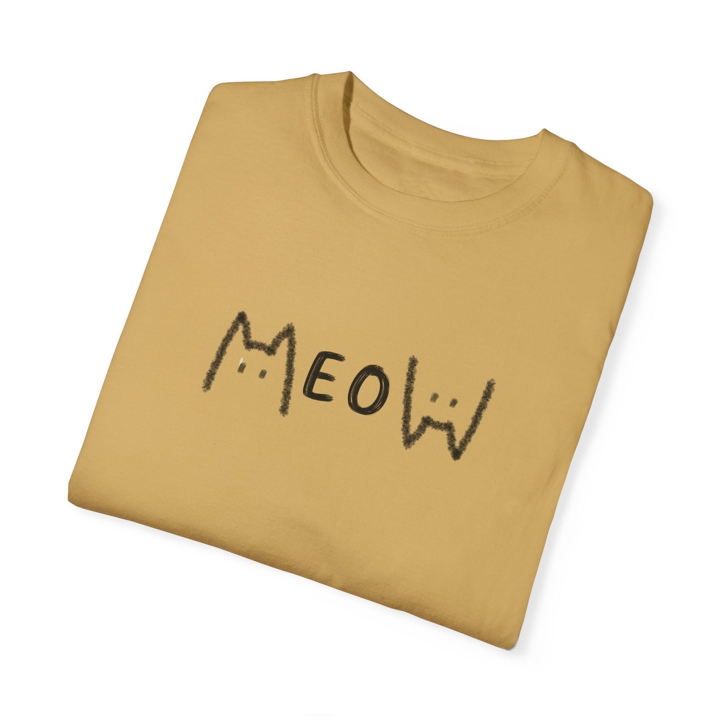 Meow_Unisex Garment-Dyed T-shirt