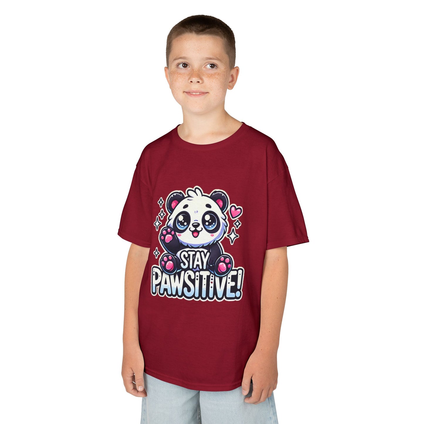 Pawsitive | Kids Heavy Cotton™ Tee