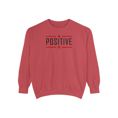 Positive_Unisex Garment-Dyed Sweatshirt