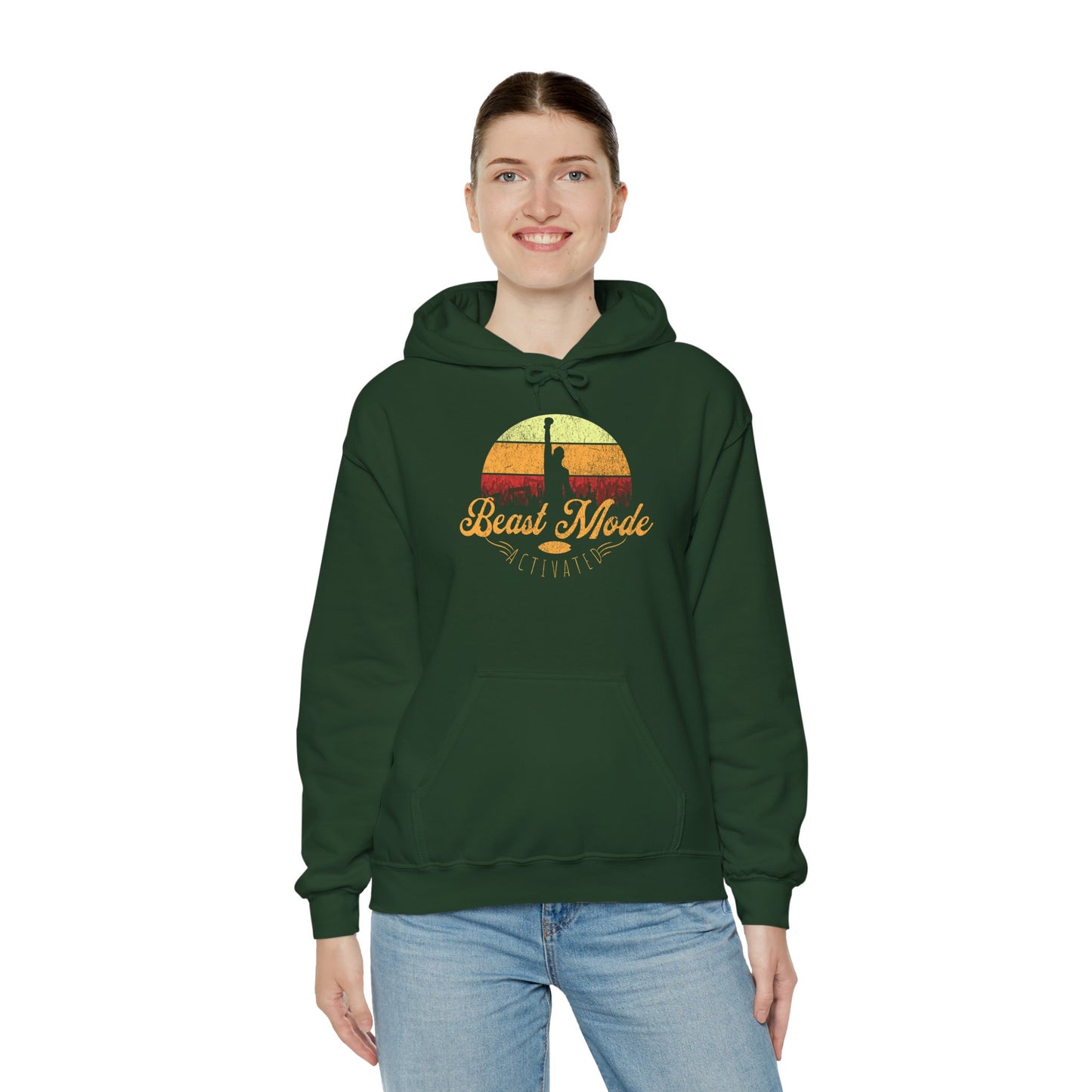 Beast Mode Activated | Unisex Heavy Blend™ Hooded Sweatshirt