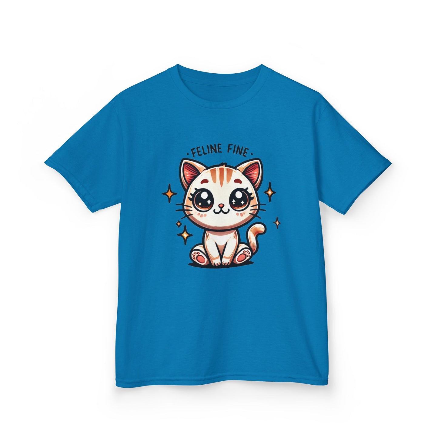 Feline Fine | Kids Heavy Cotton™ Tee
