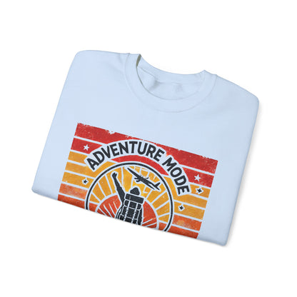 Adventure Mode Activated | Unisex Heavy Blend™ Crewneck Sweatshirt