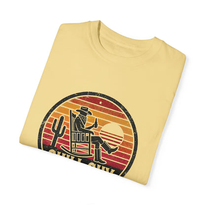 Chill Cowboy | Unisex Garment-Dyed T-shirt