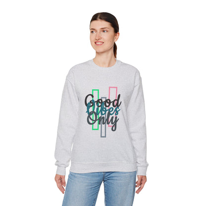 Good Vibes Only | Unisex Heavy Blend™ Crewneck Sweatshirt