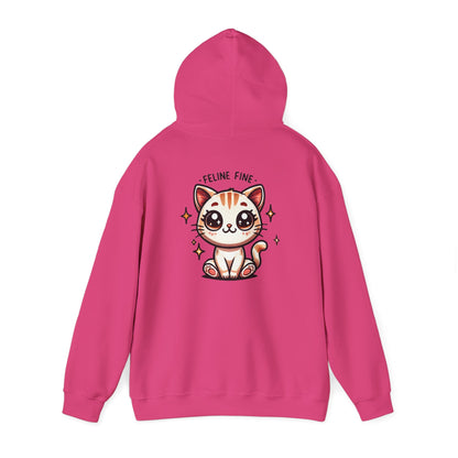 Feline Fine | Unisex Heavy Blend™ Hooded Sweatshirt