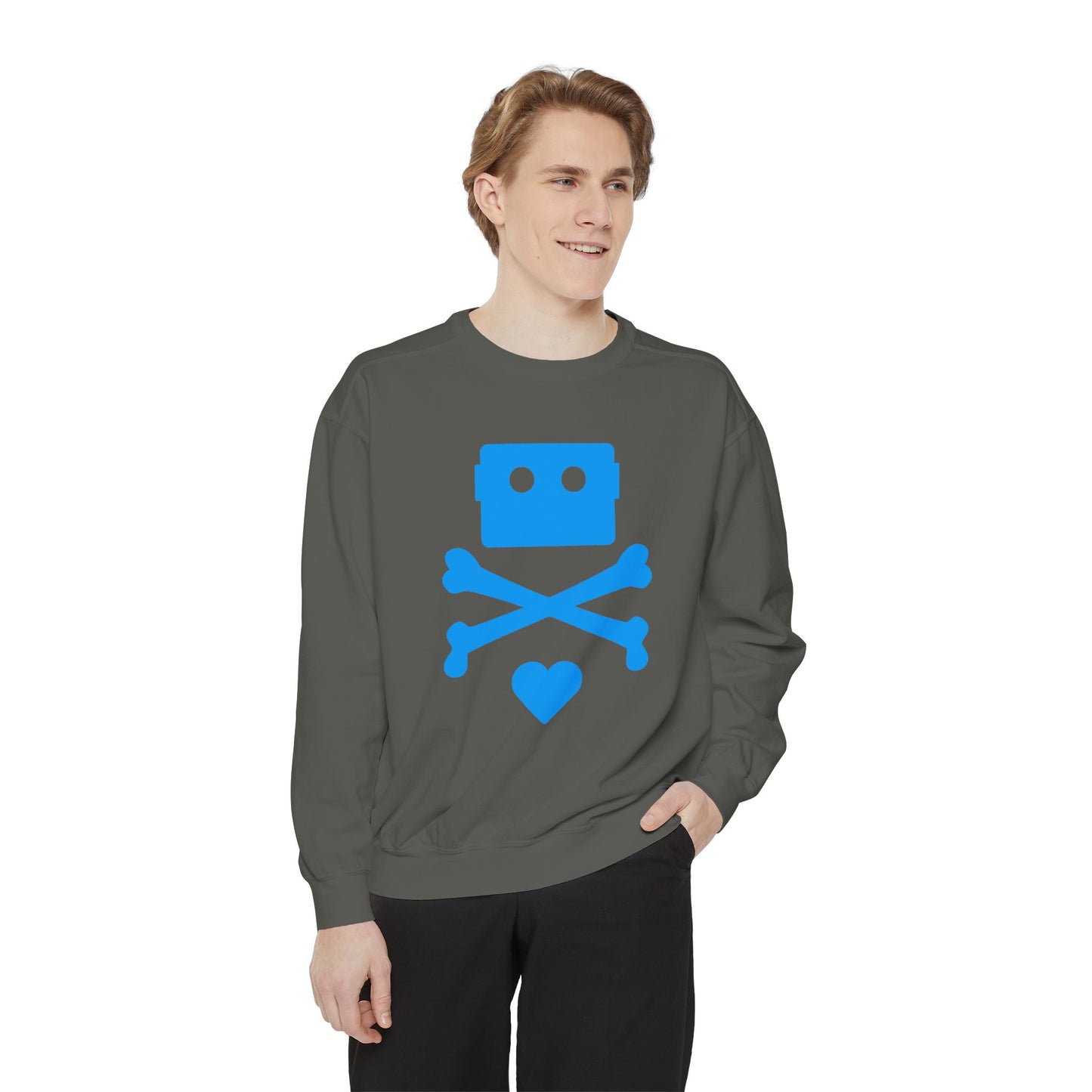 Zima Blue | Garment-Dyed Sweatshirt