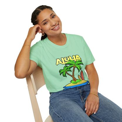 ALOHA | Unisex Softstyle T-Shirt